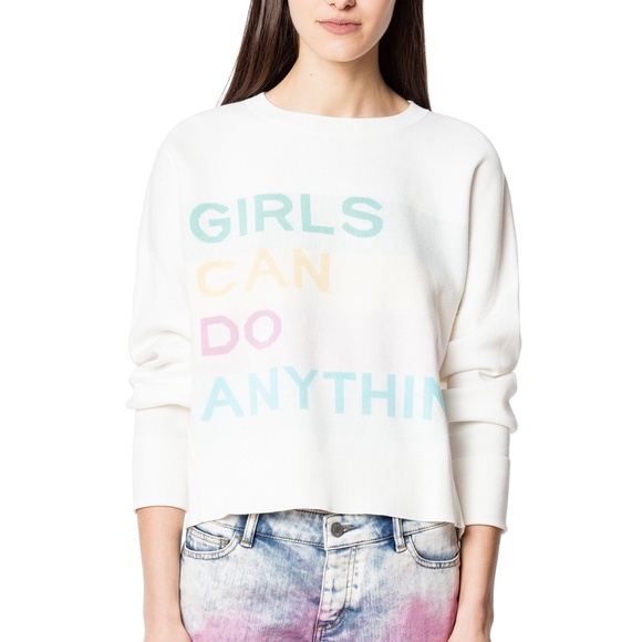 Zadig & Voltaire Nell Co Girls Jumper - Picture 1 of 5